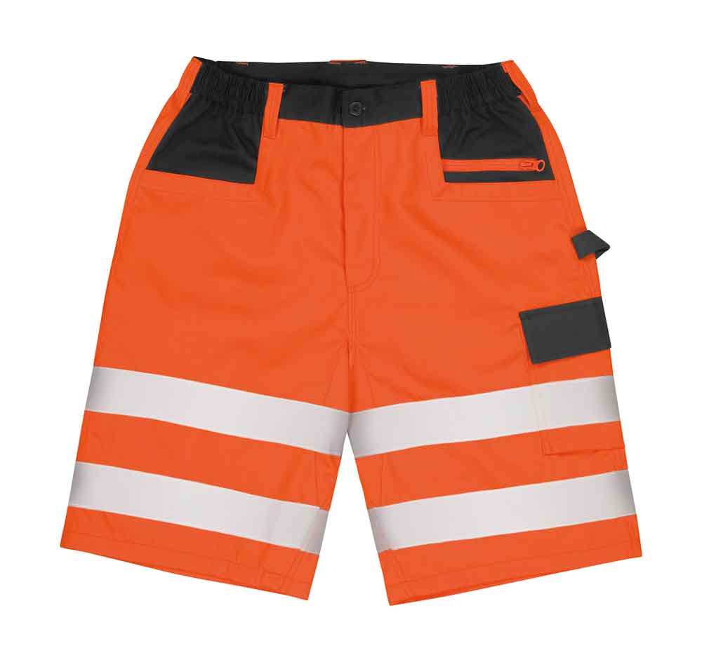 Sicherheits-Cargo-Shorts - reflektierend - 2 Farben