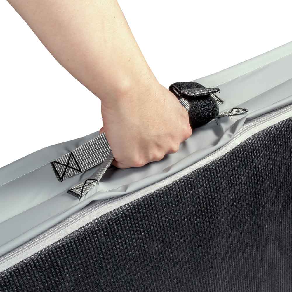 BasiLag Sturzmatte mit Bezug - minimiert die Verletzungsgefahr beim Sturz aus dem Bett