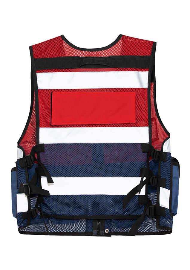 Korntex® Mesh Tactical Weste „Sparta“ - Orange - XXL/4XL