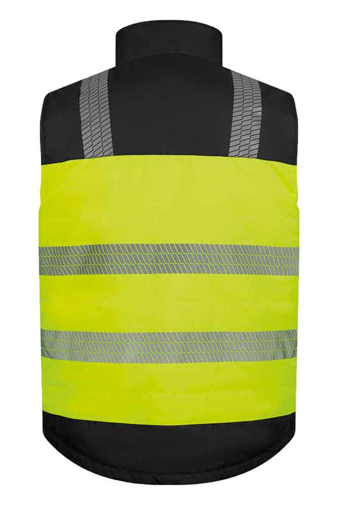 Korntex® Hi-Vis 2 in 1 Bodywarmer „Elbrus“ - Signalfarbe Korntex® Hi-Vis 2 in 1 Bodywarmer „Elbrus“ - Signalfarbe