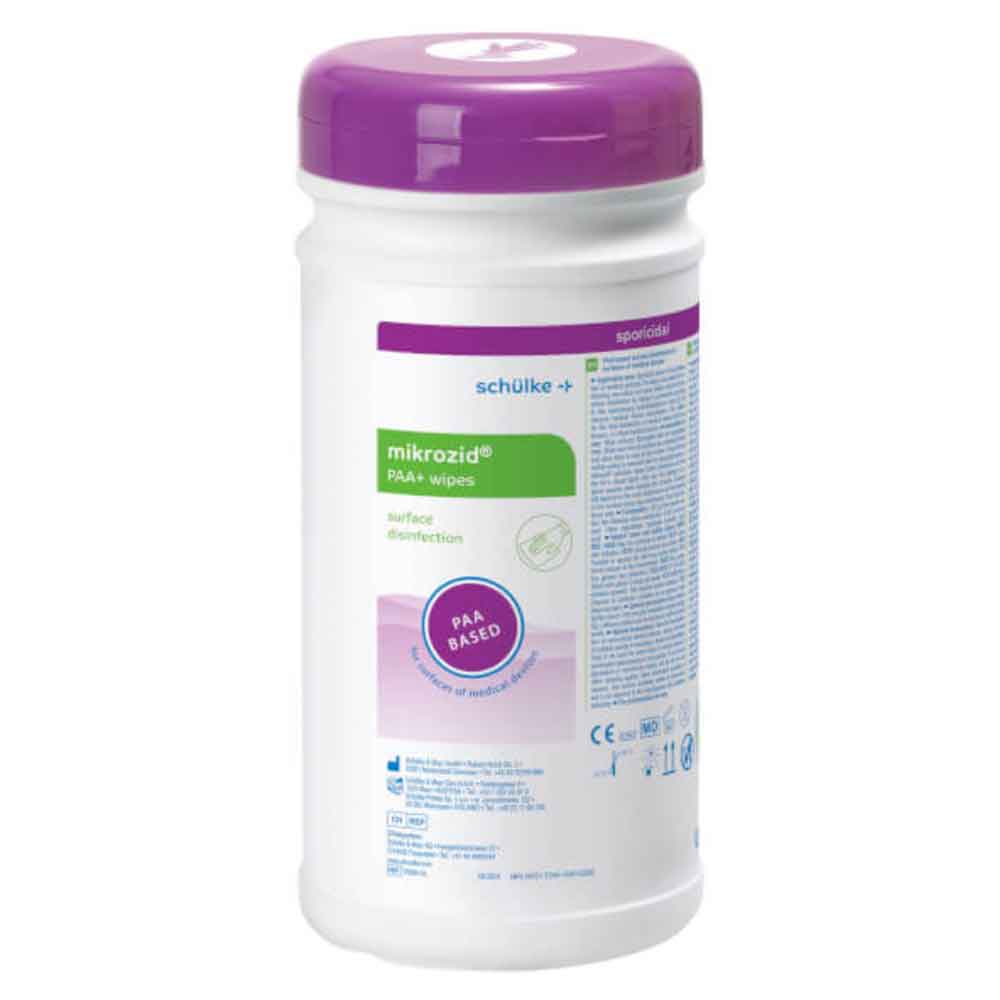 Schülke mikrozid PAA+ wipes sporizide Flächendesinfektion - Desinfektionswischtücher