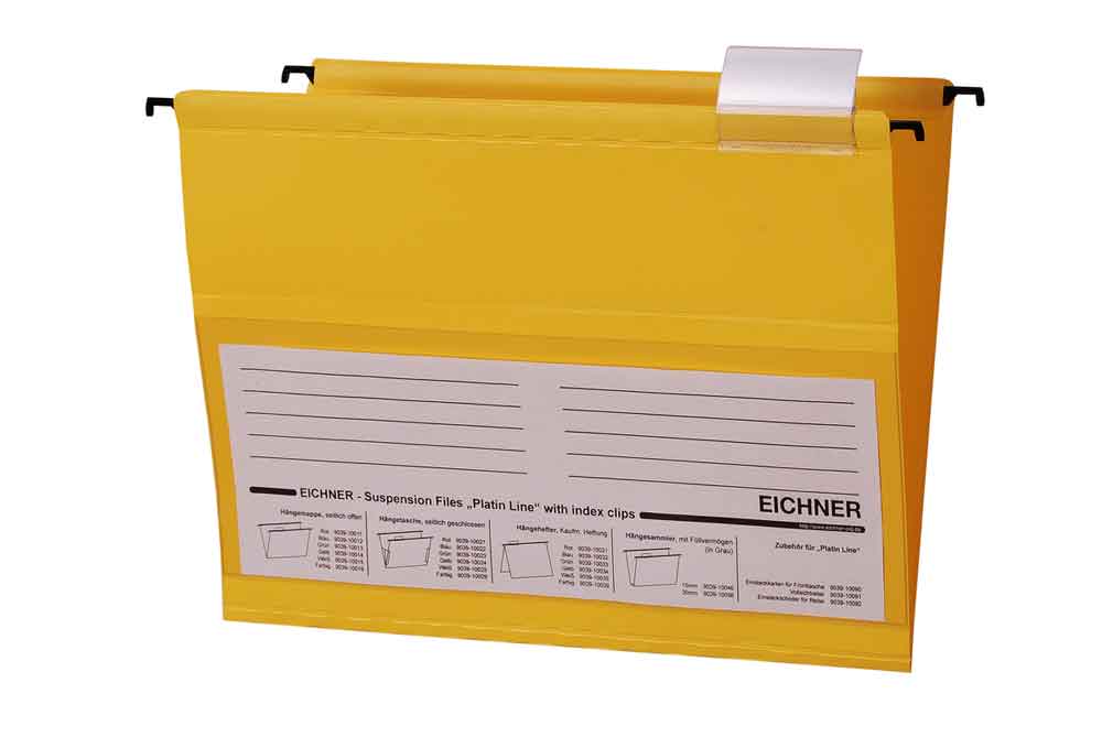 Hängemappe "PLATIN-LINE" - PVC - seitlich offen - 5 Farben