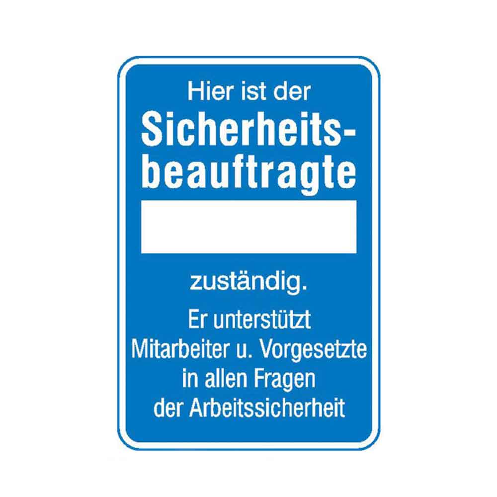 30-85-017-0-00-01-056-betriebskennzeichnung-sicherheitsbeauftragte-15f560 Hinweisschild - Betriebskennzeichnung - ... Sicherheitsbeauftragte ...