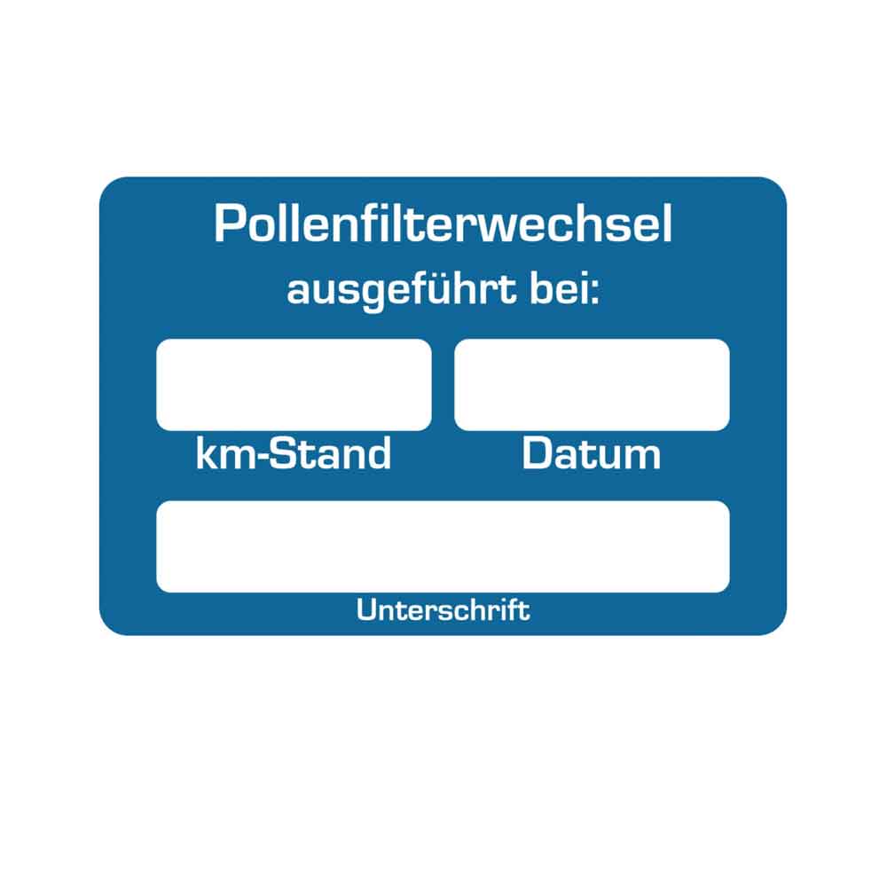 Kundendienst-Aufkleber - für Kraftfahrzeuge - mit unterschiedlichen Hinweistexten Kundendienst-Aufkleber - für Kraftfahrzeuge - mit unterschiedlichen Hinweistexten