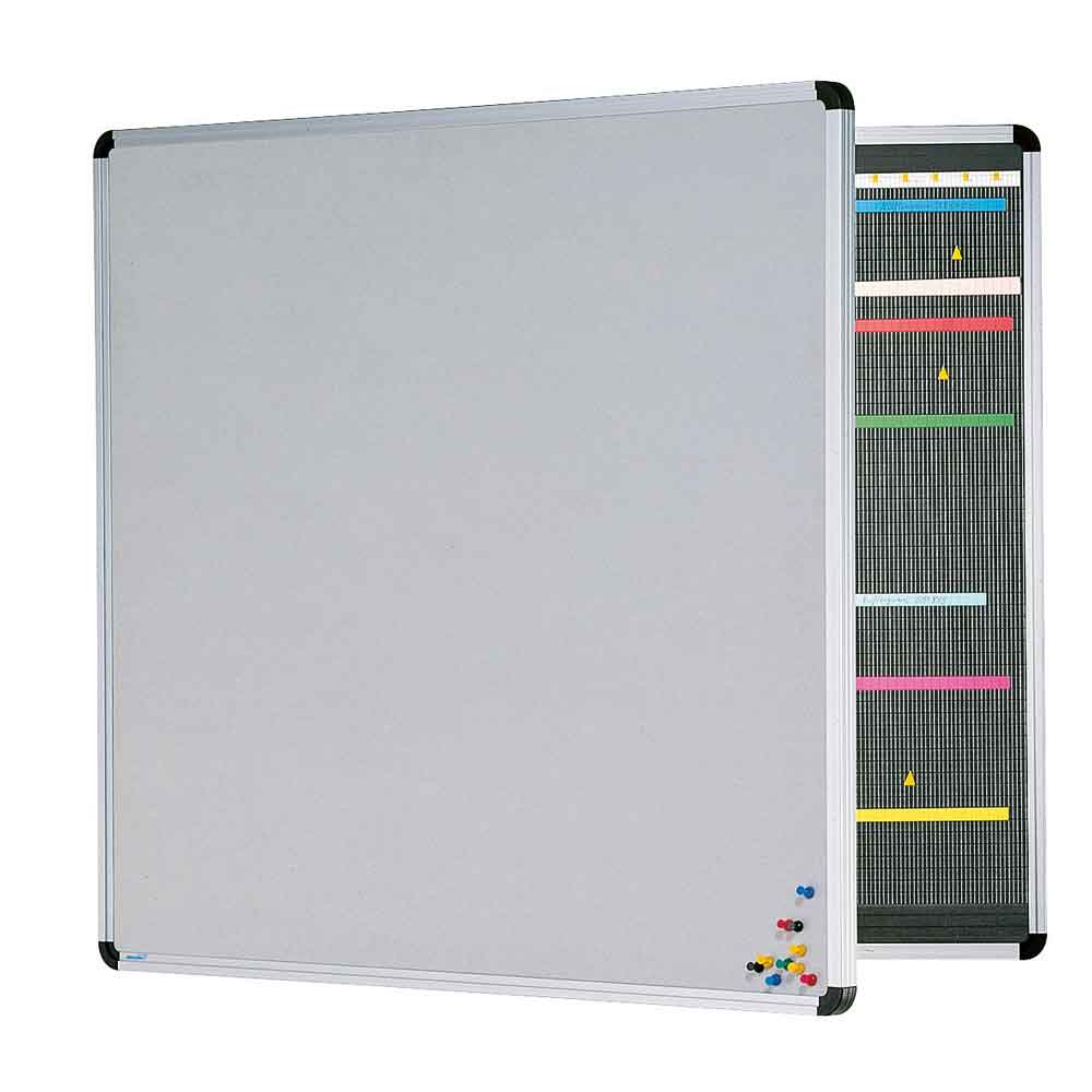 20-20-132-1-00-04-060-klappbare-stecktafel-planrecord-6bb870 Klappbare Stecktafel Planrecord - 38 - 61 Steckbahnen - Nutzbreite 660 mm - 2 Größen wählbar