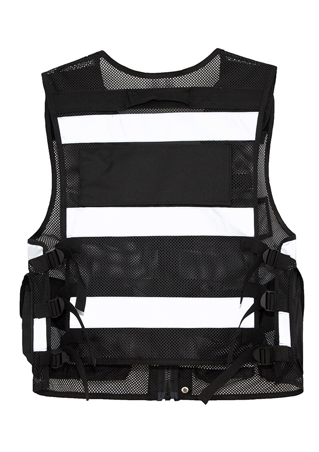 Korntex® Mesh Tactical Weste „Sparta“ - Orange - XXL/4XL