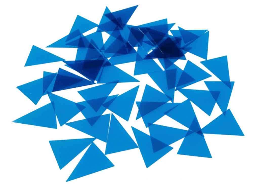 20-20-129-1-00-11-060-planrecord-signale-dreieck-blau-transparent-bfe73b Planrecord Signale für optische Akzente - 2 verschiedene Formen