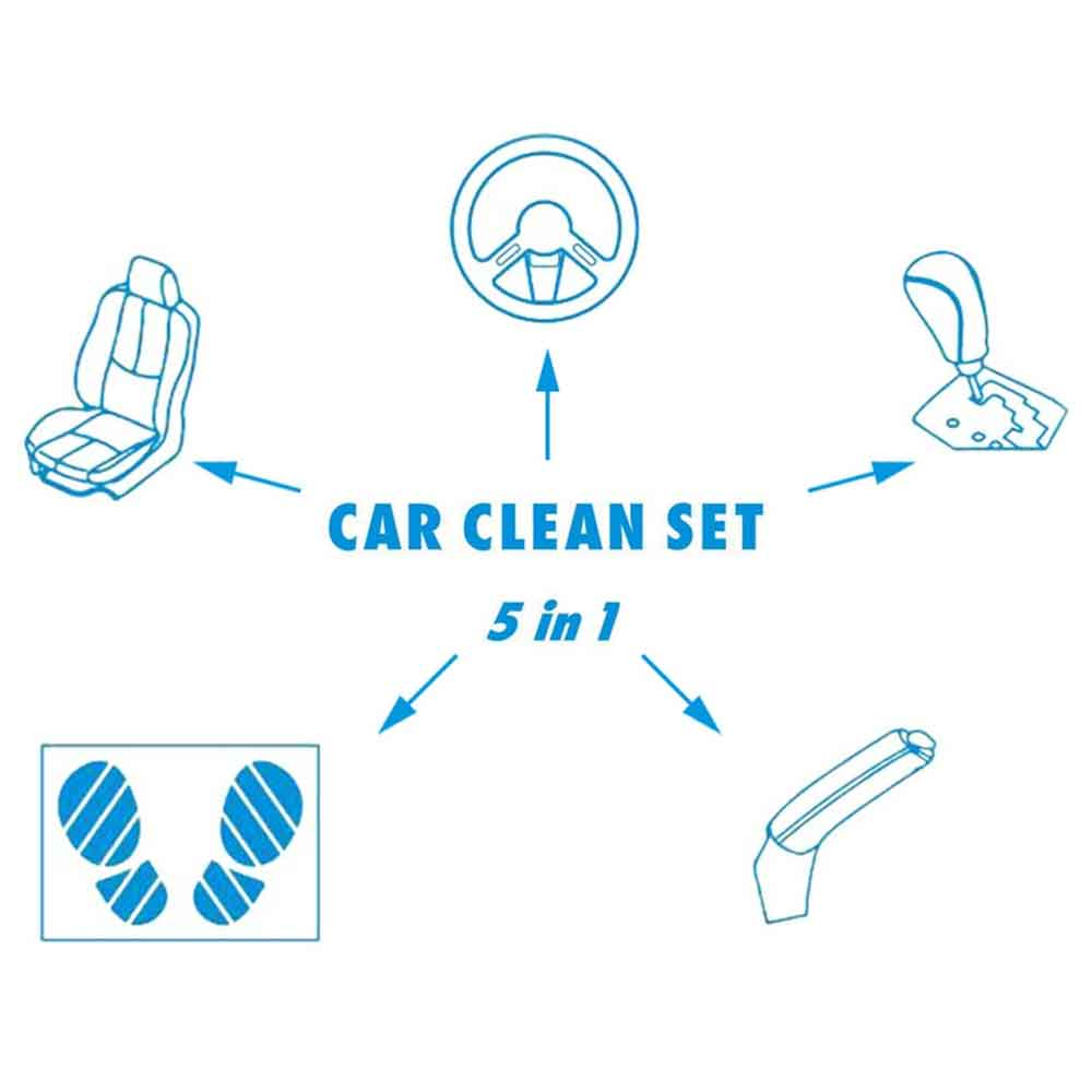 PKW-Schutz-Set - 5-teilig - 100 Sets/Box