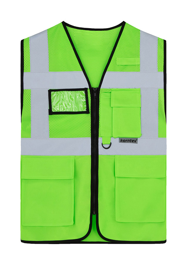 Korntex® Mesh Multifunktionsweste „Athens“ - Marineblau - XXL
