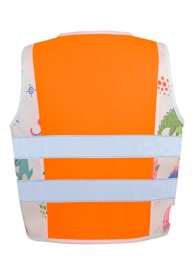 Korntex® Kinder Warnweste Action „Working Heroes“ - CO2 Neutral - Blau/Traktor - XS