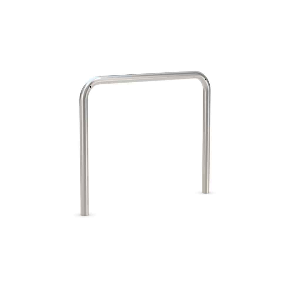 Fahrrad-Anlehnbügel 9100 - aus Stahl oder Edelstahl - zum Einbetonieren Fahrrad-Anlehnbügel 9100 - aus Stahl oder Edelstahl - zum Einbetonieren
