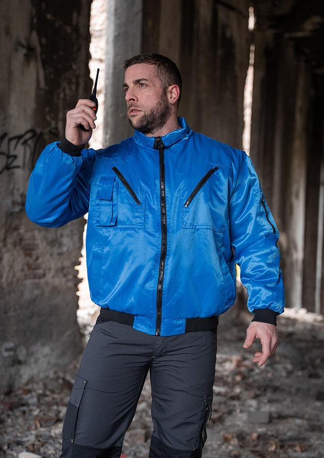 Korntex® Pilotenjacke „Oslo“ - Rot - XL