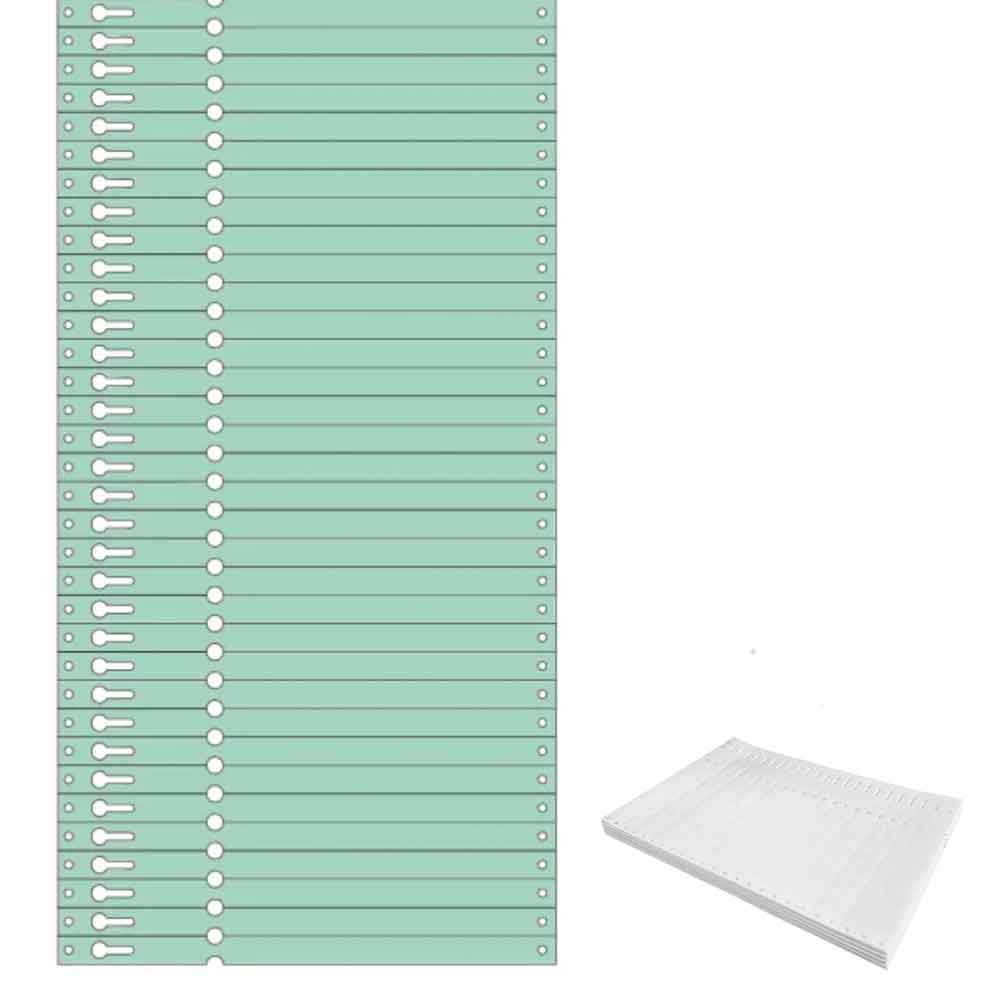 Tyvek®-Schlaufen-Etiketten - Format 220 x 13 mm - 8 Farben