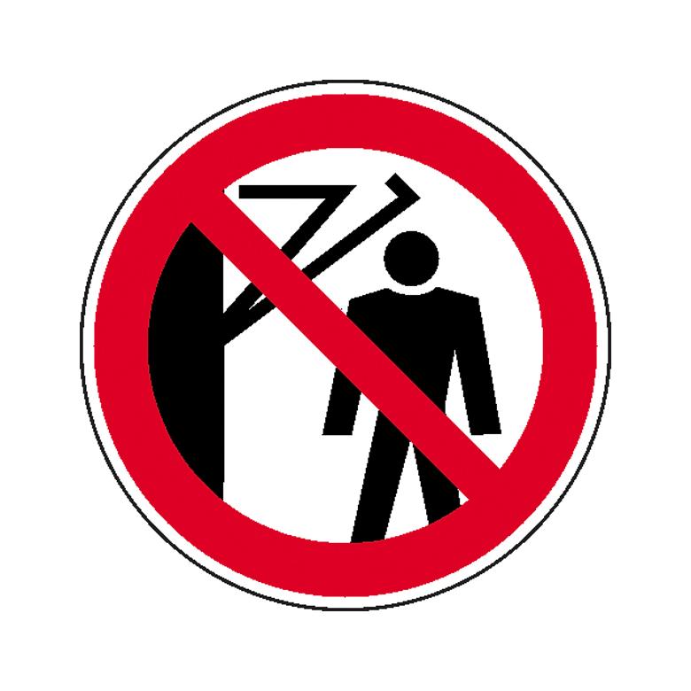 31-30-111-0-00-058-verbotsschild-hinter-den-schwenkarm-treten-verboten-210925-4b87e9 Verbotsschild - Hinter den Schwenkarm treten verboten
