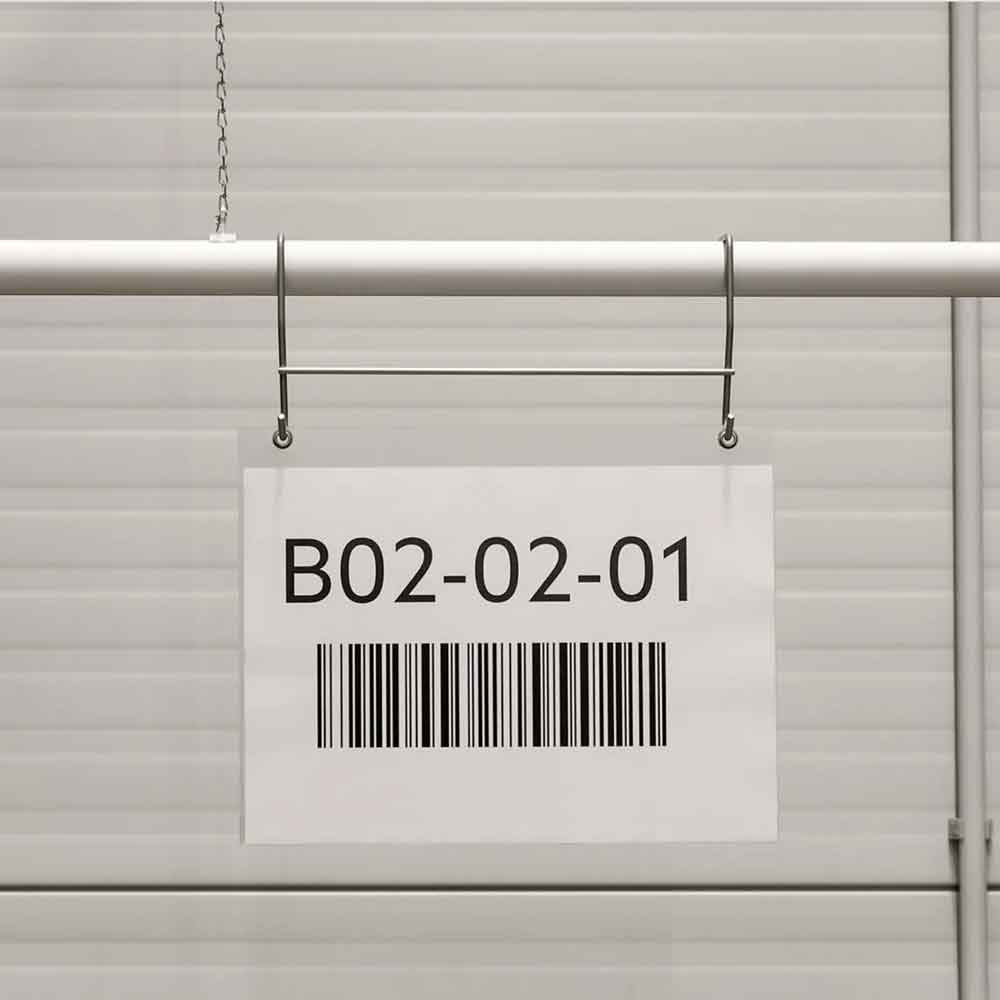 Blocklager Schild - hängende Beschilderung im Lager, Verkaufsraum etc.