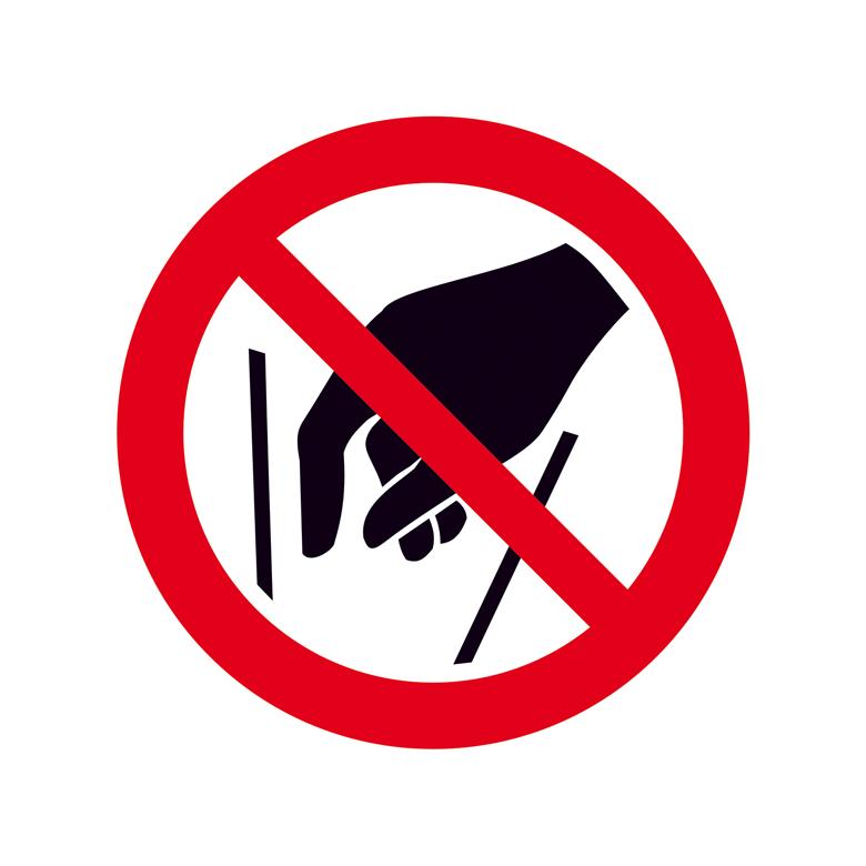30-89-354-0-00-058-verbotsschild-hineinfassen-verboten-30a6232-y-01-1c155b Verbotsschild - Hineinfassen verboten