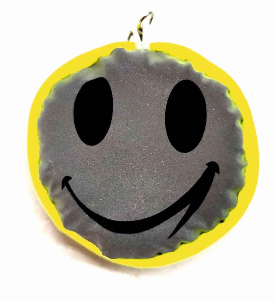 60-50-431-0-00-01-059-3d-smilie-733dee 3D Reflex Schlüsselanhänger - Motiv "Smiley"
