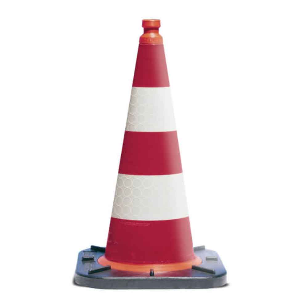 Reflex-Kegel nach TL-Leitkegel Klasse III Typ RA1/A - Höhe 75 cm Reflex-Kegel nach TL-Leitkegel Klasse III Typ RA1/A - Höhe 75 cm