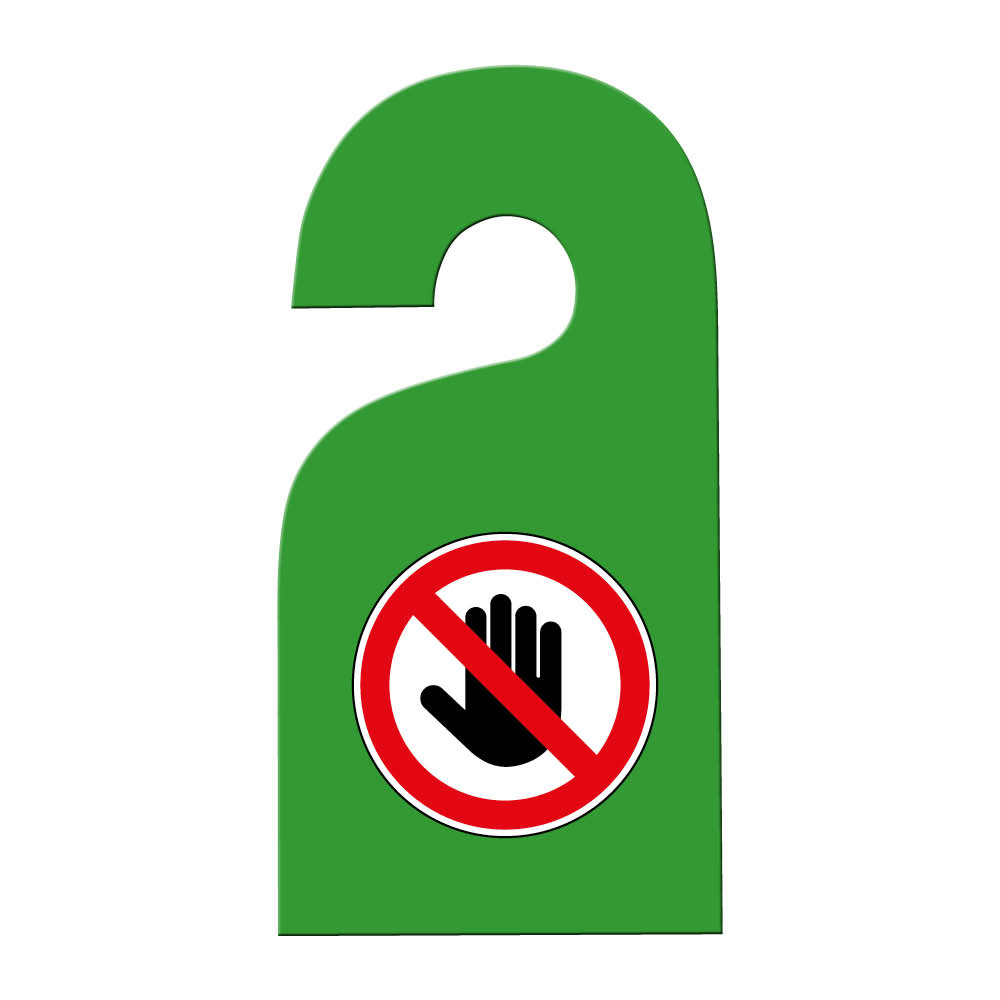 30-41-037-4-00-01-017-leitzahlhaenger-modell-1-pikto-dont-touch-gruen-ea33ad Leitzahlhänger - Modell 1 - Pikto Don´t Touch - 1-seitig beschriftet - 8 Farben
