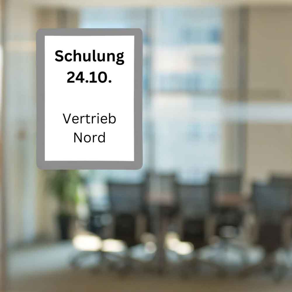 Selbstkleberahmen in 3 Größen und 7 Farben - hochwertiges Material