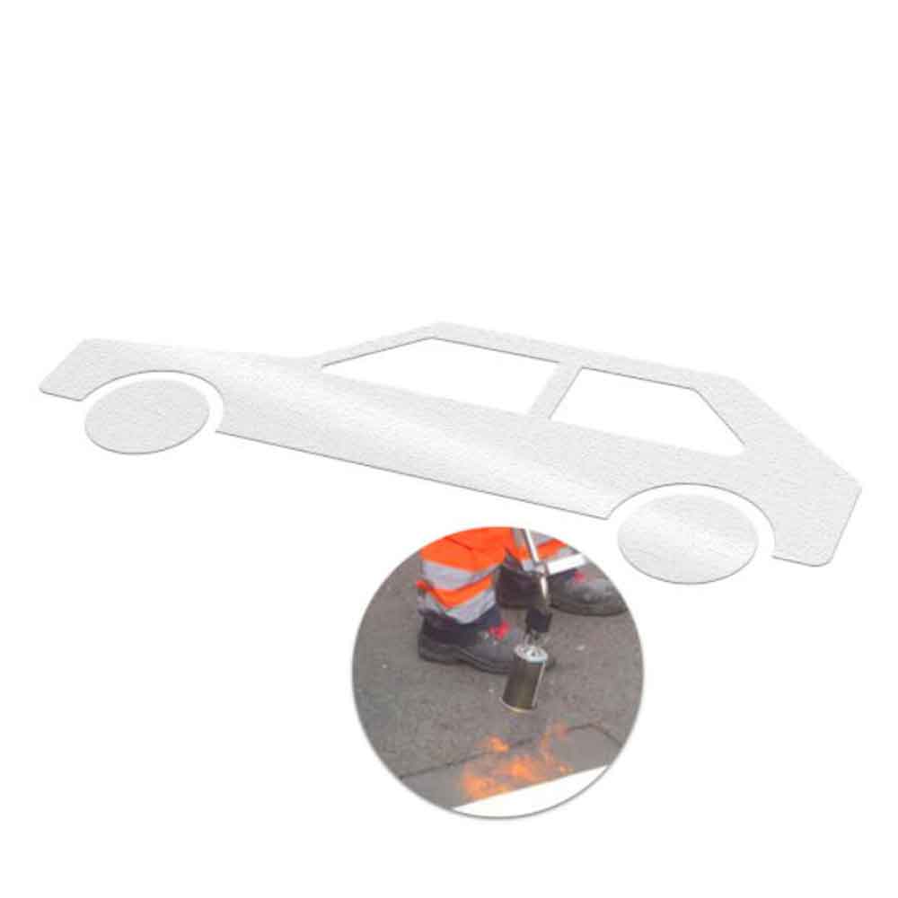 PREMARK® Symbol PKW - thermoplastische Bodenmarkierung PREMARK® Symbol PKW - thermoplastische Bodenmarkierung