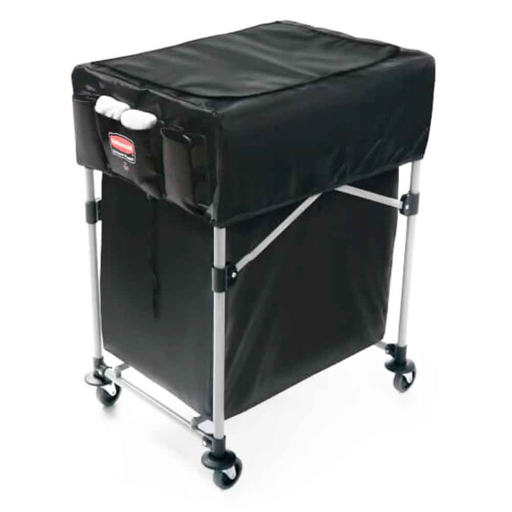 Abdeckung passend zum Transportwagen - mit Fächern für Reinigungsmittel