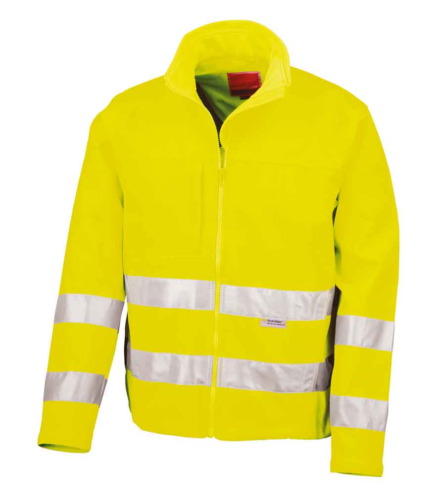 Softshell-Jacke - reflektierend - Wind- und Wasserdicht - 2 Farben