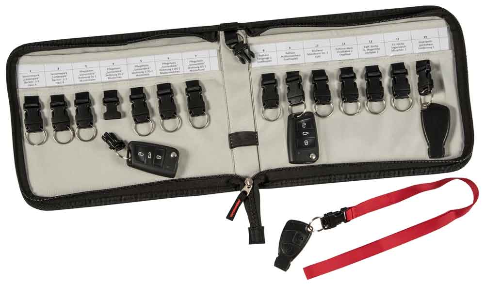 21-50-125-0-00-05-002-schluesselmappe-offen-gefuellt-autohaus-a66ef5 Schlüsselmappen für 14 Schlüssel - aus pflegeleichtem Polyester