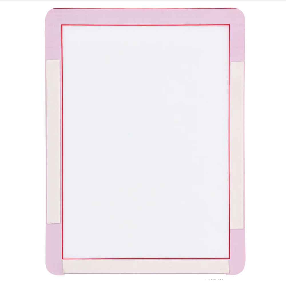 Universal-Informationsrahmen in 2 Größen und 7 Farben - wiederablösbar und wiedernutzbar