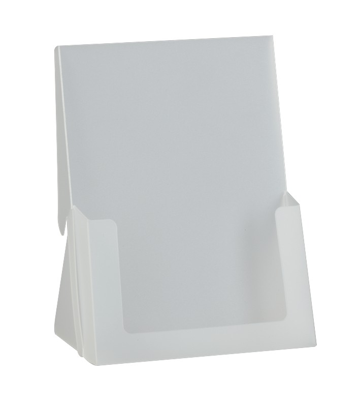 30-10-120-0-00-02-002-infohalter-semitransparent-ec2d92 Theken-Aufsteller aus Polypropylen - für Prospekte und Informationen