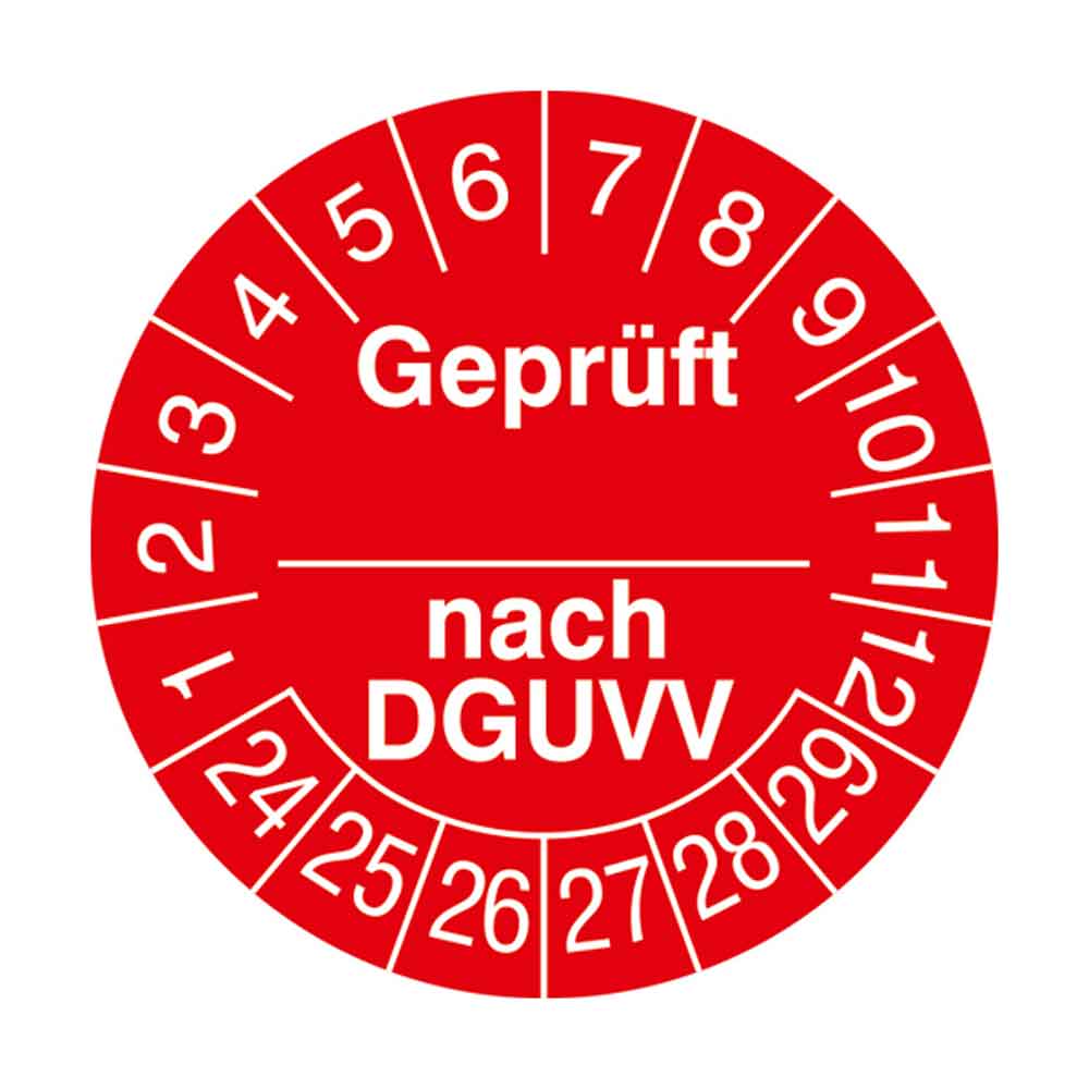 38-18-030-8-00-24-056-geprueft-nach-dguv-v-24-29-86c40f Prüfplakette auf Rolle - Geprüft nach ... DGUVV