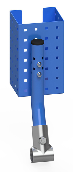 Flaschenhalterung - B 96 x H 284 x T 152 mm - Zubehör für Euro-Flaschen
