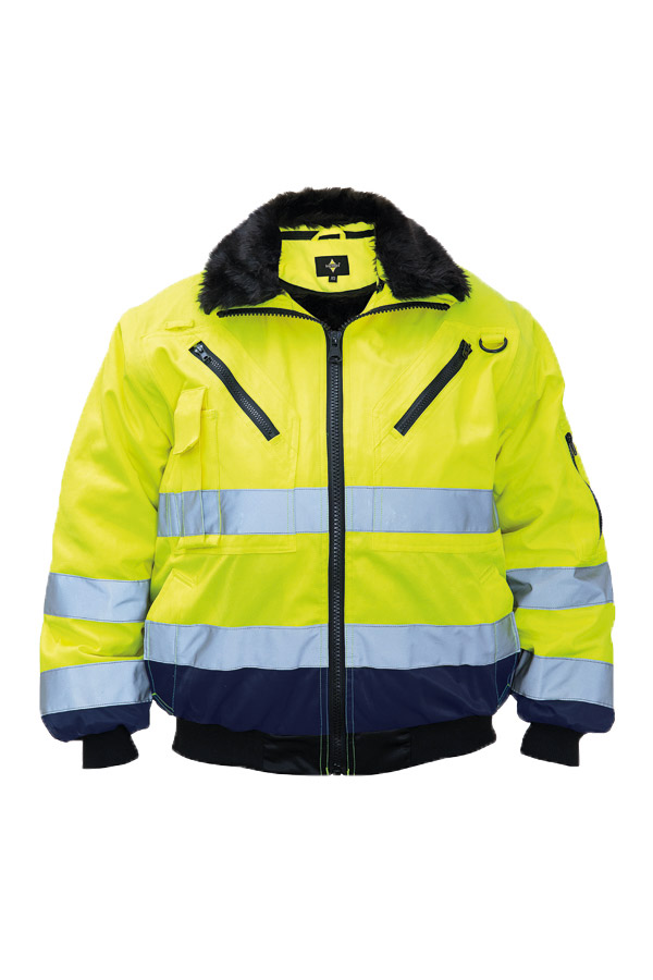 Korntex® Pilotenjacke „Oslo“ - Rot - XL