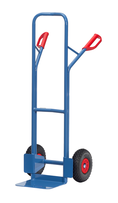 B1325P_fetra_stapelkarre-fee8ba Stapelkarre - Räder wahlweise - Schaufelgröße B 320 x T 250 mm - H 1300 mm - Tragkraft 300 kg