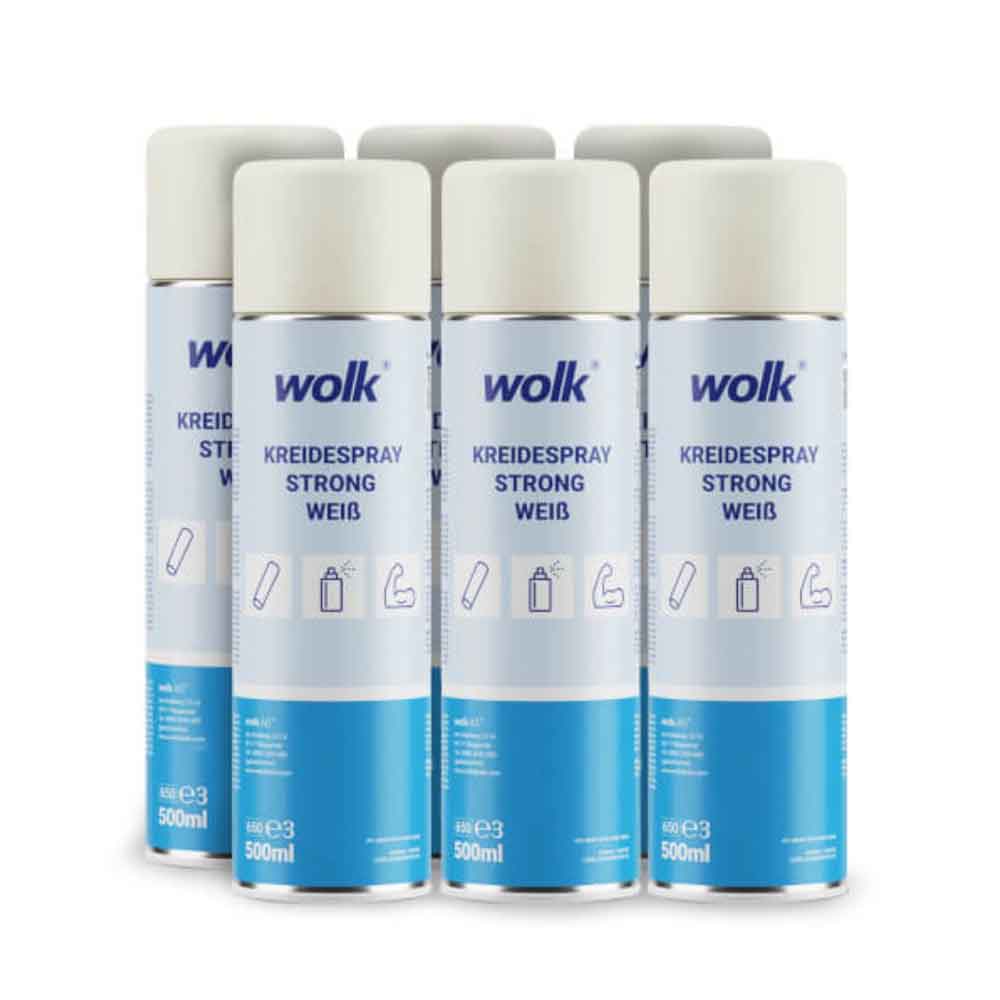 Kreidespray Basic und Strong für kurz- oder langhaltende Markierungen Kreidespray Basic und Strong für kurz- oder langhaltende Markierungen