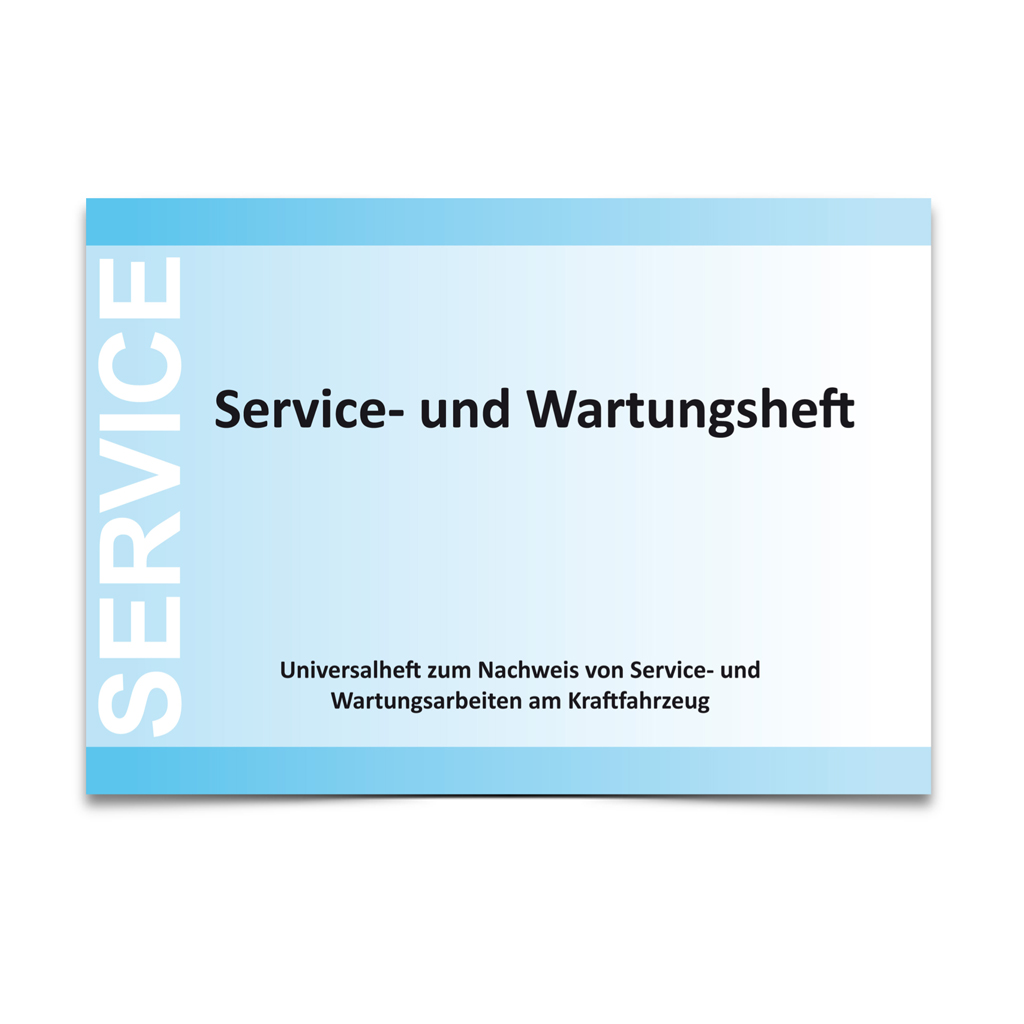 20-10-117-0-00-02-002-serviceheft-wartungsheft-neutral-0f9bdb Service- und Wartungsheft - DIN A5 quer - für KFZ