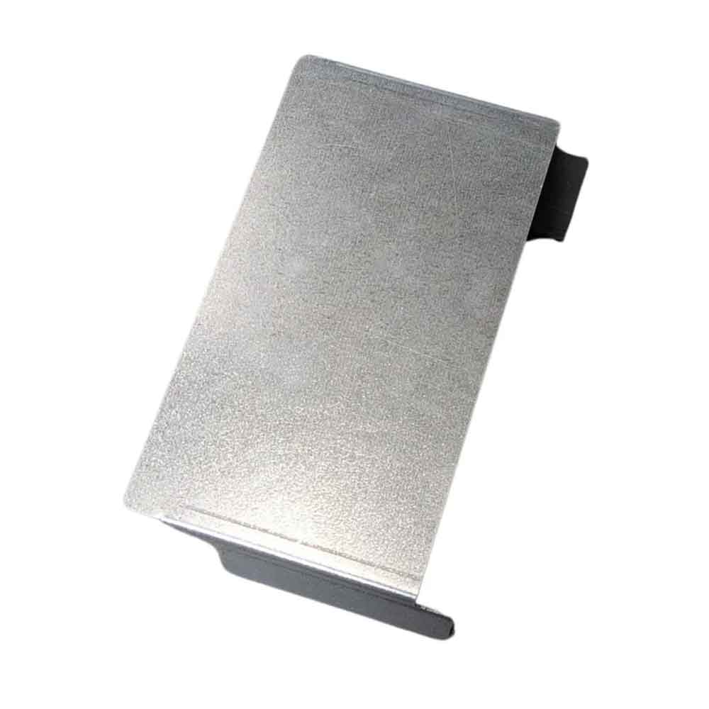 Palettenklammer aus Metall für den Mittelfuss einer Europalette