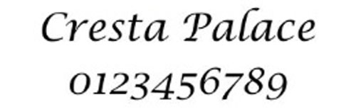 Lucida Calligraphy