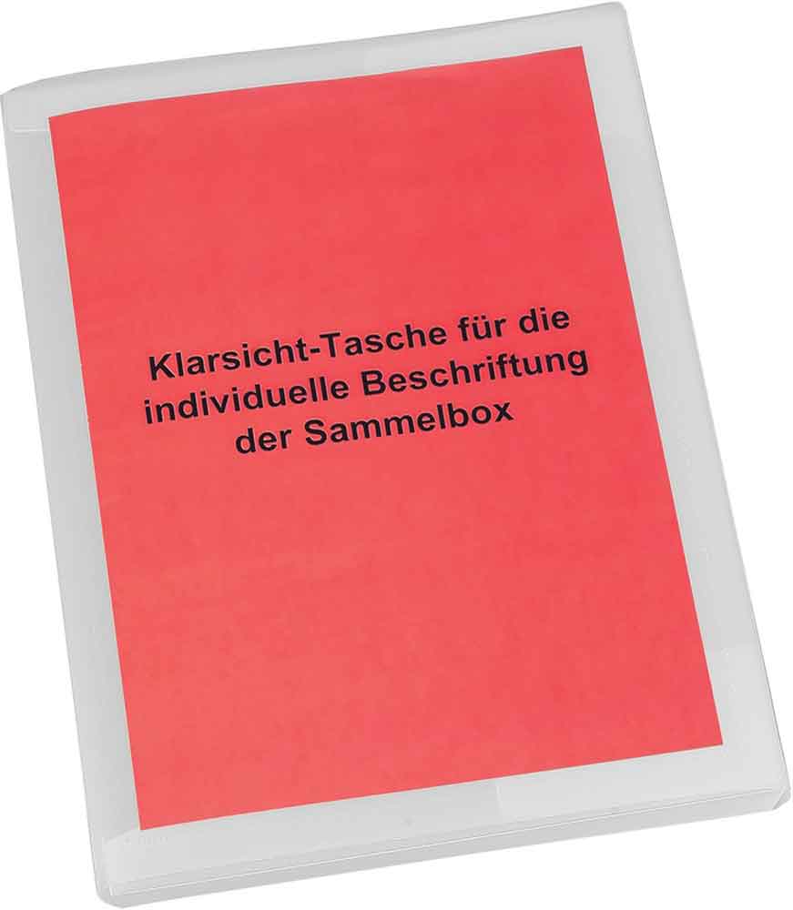 PP-Sammelbox - DIN A4 - Vordertasche