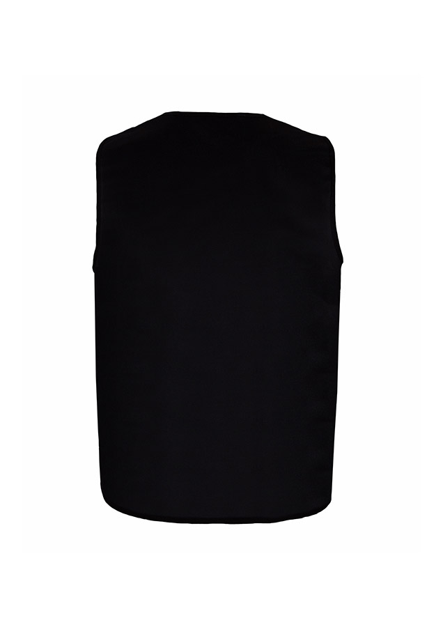 Korntex® Warnweste „Sylt“ - Schwarz - XXL/3XL