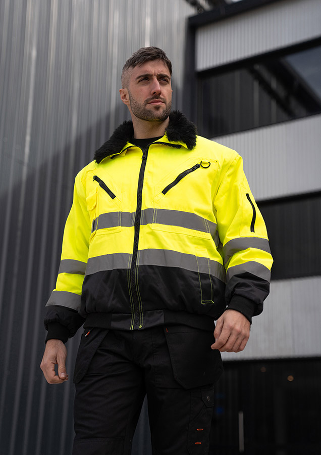 Korntex® Pilotenjacke „Oslo“ - Rot - XL