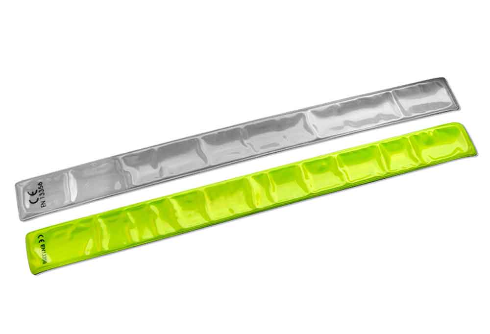Sicherheits-Schnappband - Reflektierend - 40 x 3 cm - 2 Farben