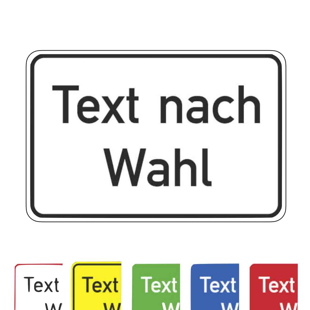Individuell gefertigtes Aluminiumschild - erhaben geprägt - in vielen Größen - mit Wunschtext und Grundfarbe nach Wahl Individuell gefertigtes Aluminiumschild - erhaben geprägt - in vielen Größen - mit Wunschtext und Grundfarbe nach Wahl