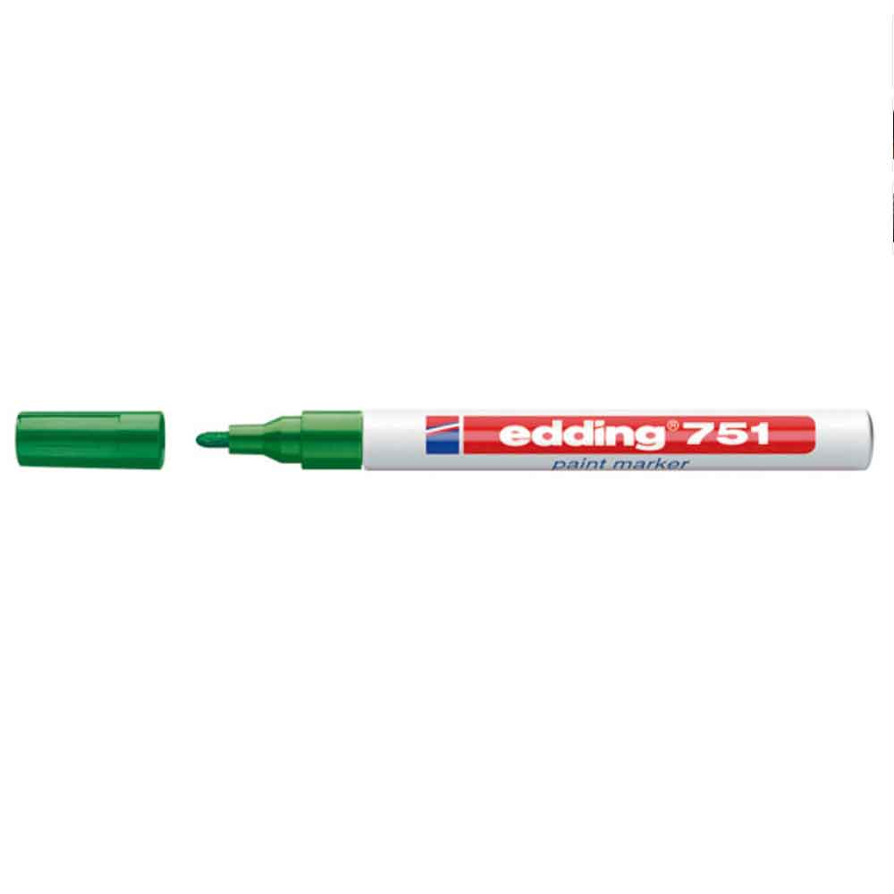 Edding 751 Lackmarker mit Rundspitze - einzeln in 5 bzw. als Set in 10 Farben Edding 751 Lackmarker mit Rundspitze - einzeln in 5 bzw. als Set in 10 Farben