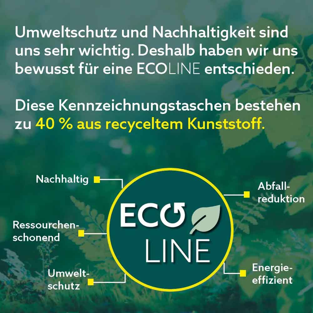 Universal-Informationsrahmen in 2 Größen und 7 Farben - wiederablösbar und wiedernutzbar