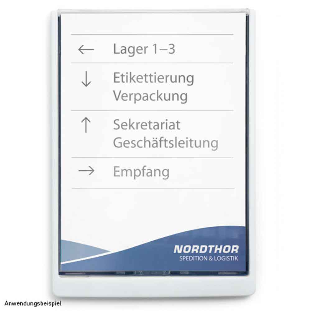 CLICK SIGN Infotafel - hochwertiger Kunststoff - herausziehbares Sichtfenster CLICK SIGN Infotafel - hochwertiger Kunststoff - herausziehbares Sichtfenster