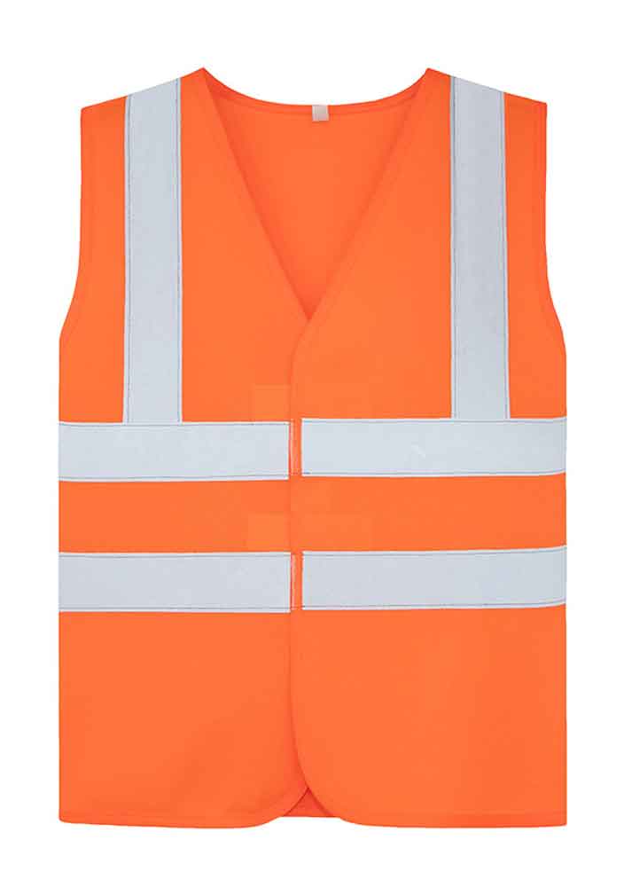 Korntex® Kinderwarnweste "Esbjerg" - Vier Reflexstreifen - Signal-Orange - XXS Korntex® Kinderwarnweste "Esbjerg" - Vier Reflexstreifen - Signal-Orange - XXS