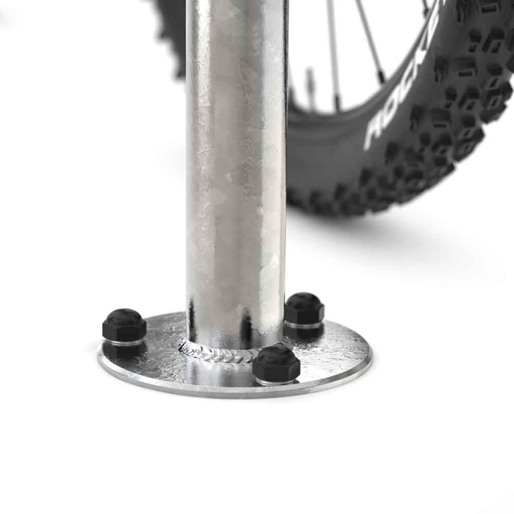 Fahrrad-Anlehnbügel Trust 20 - Größe M - 2 Anlehnplätze - zum Einbetonieren Fahrrad-Anlehnbügel Trust 20 - Größe M - 2 Anlehnplätze - zum Einbetonieren