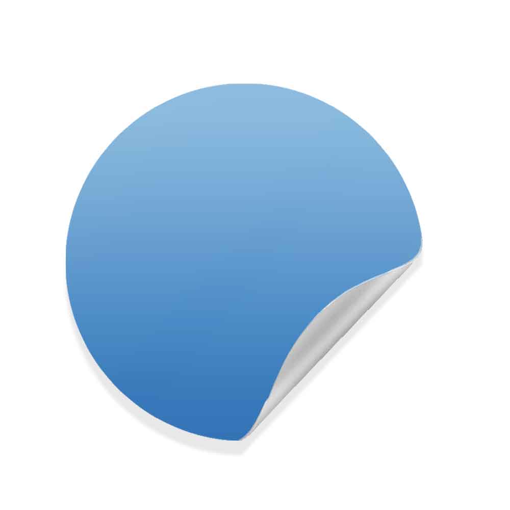 Farbige Klebepunkte aus Papier - permanent haftend - auf Rolle