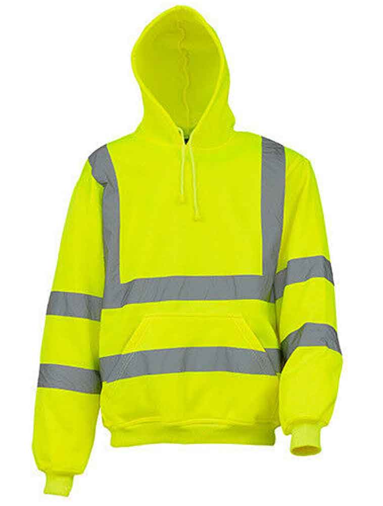 60-50-403-0-00-01-059-hoodie-reflektierend-gelb-67c79b Hoodie - Reflektierend - Kängurutasche - 2 Farben